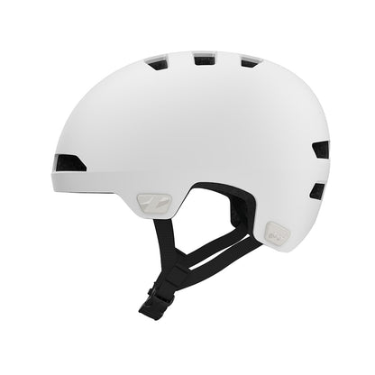 LAZER Maze Jr. KinetiCore Kids Bike Helmet, Girls and Boys Toddler Bicycle Helmet for Ages 5 and Over, Adjustable Fit from 50-56 cm, Matte White