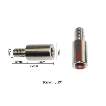ljhnba Pack of 8 1.5Cm Arcade Joystick Extender Shaft Extension Rod Screws for Joysticks Zippy