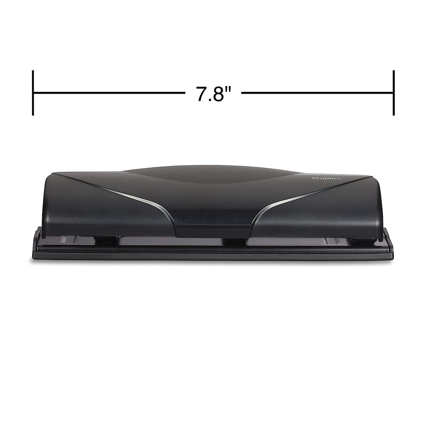 Staples Mini 3‑Hole Punch, 6‑Sheet Capacity – Portable Compact Hole Punch
