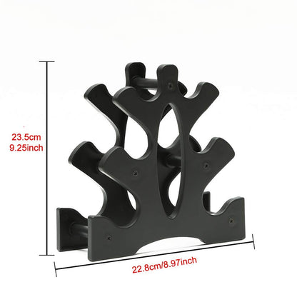 Dumbbell Rack Dumbbell Holder Dumbbell Stand,Small Dumbbell Storage Organizer Fitness Equipment Accessories for Easy Assembly Sturdy
