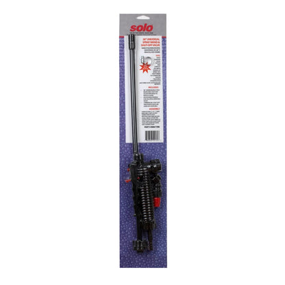 Solo 4900170N 28-Inch Universal Sprayer Wand And Shut-off Valve, Black