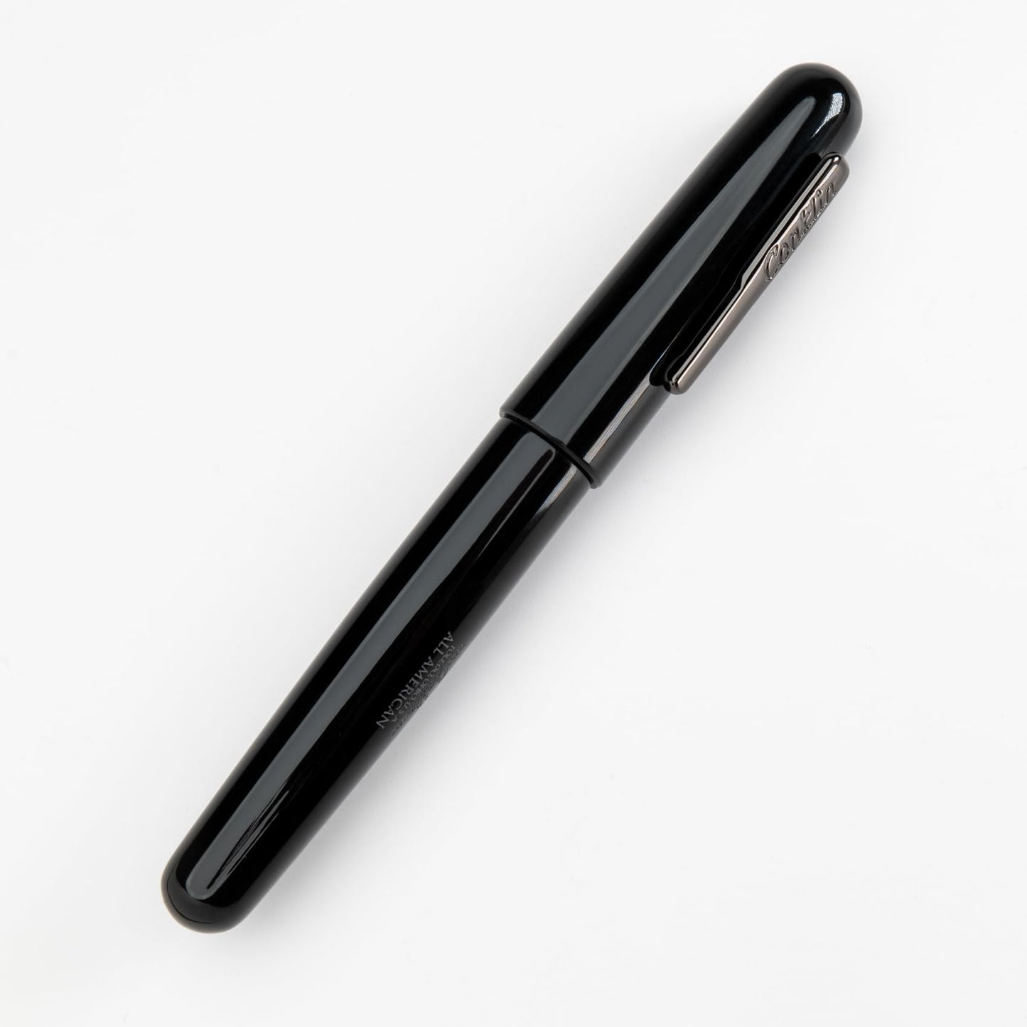 Conklin All American Fountain Pen in Black – Medium Nib, Timeless Design & Premium Craftsmanship – Ideal Gift for Professionals & Collectors