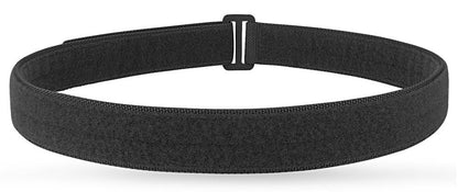 KRYDEX Tactical EDC Under Belt Loop Inner Belt 1.5" Duty Concealed Carry Base Belt (BK, L)