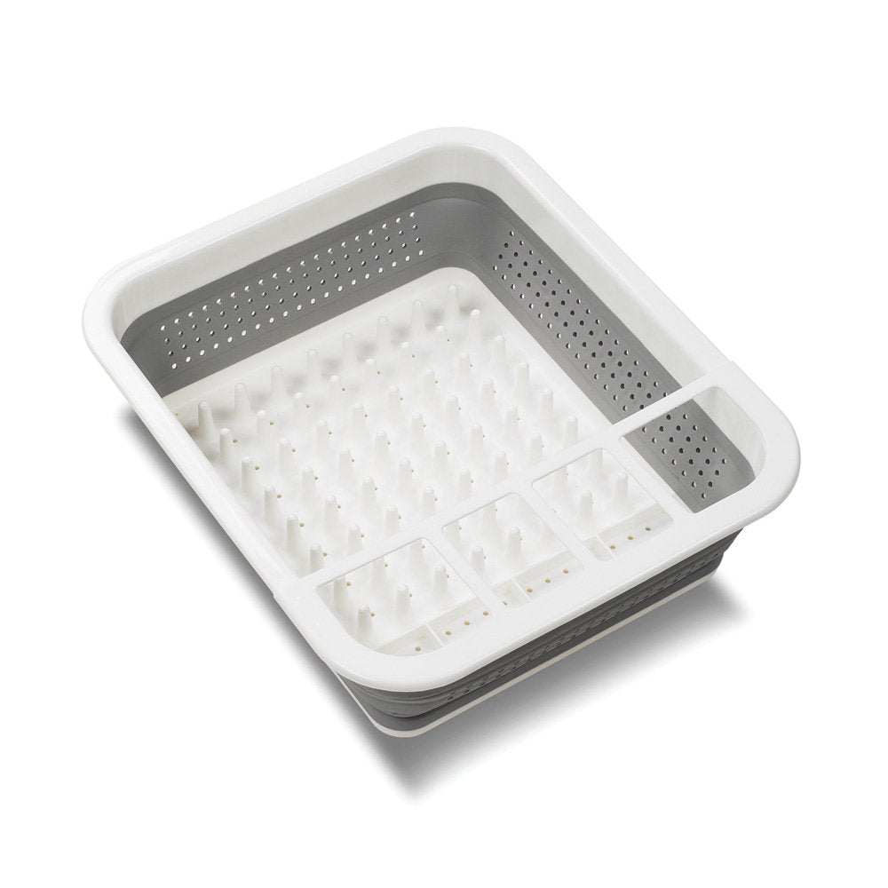madesmart Collapsible Drying Dish Rack | SINKWARE Collection | Easy Storage | BPA-Free
