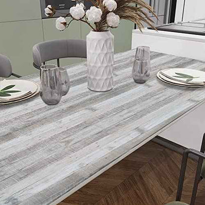 WENMER Grey Wood Wallpaper 17.71" x 118" Shiplap Peel and Stick Wallpaper Wood Contact Paper Self Adhesive Wallpaper Wood Plank Wall Paper for Cabinets Kitchen Shelf Drawer Wall Door