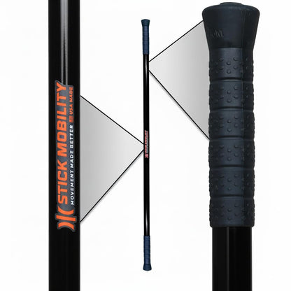 Stick Mobility 3 Stick Training Bundle | Mobility Stick to Improve Flexibility, Mobility, and Strength with Active Stretching for Golf, Running, Fitness, Pickleball, and More