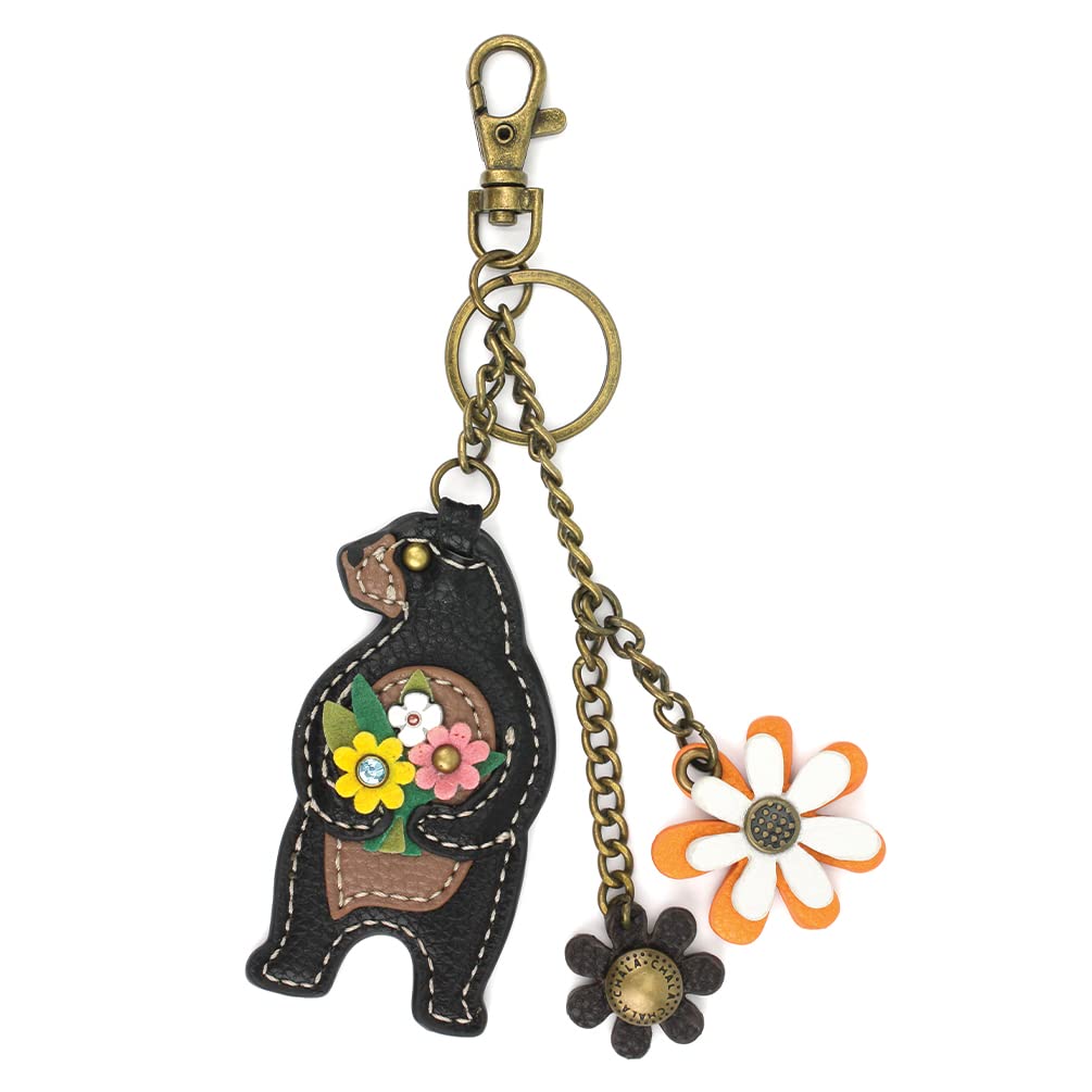 CHALA Purse Charm, Key Fob, keychain Decorative Accessories, Mini Keychain - Bear