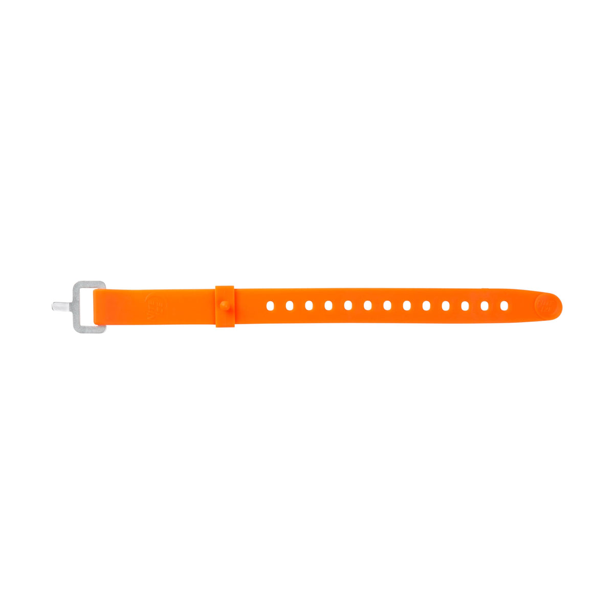 Nite Ize GearPro Utility Strap - Durable All-Purpose Utility Rubber Strap with Aluminum Buckle - Secure Equipment & Gear - UV-Resistant & Stretchy - 12", Bright Orange (3 Pack)