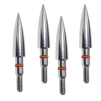 Archery Target Points 125 Grains Archery Field Points arrowheads,5/16″ Stainless Steel Screw in Archery Field Tips and Broadheads (1 Dozen 12 PCS)