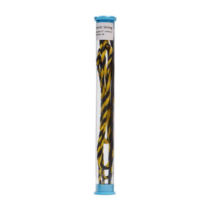 TOPARCHERY 57" Actual Length Mulcolor Flemish Fast Flight Plus Replacement Recurve Bowstring Bow String by Traditional Bow Archery Products (Black & Yellow)