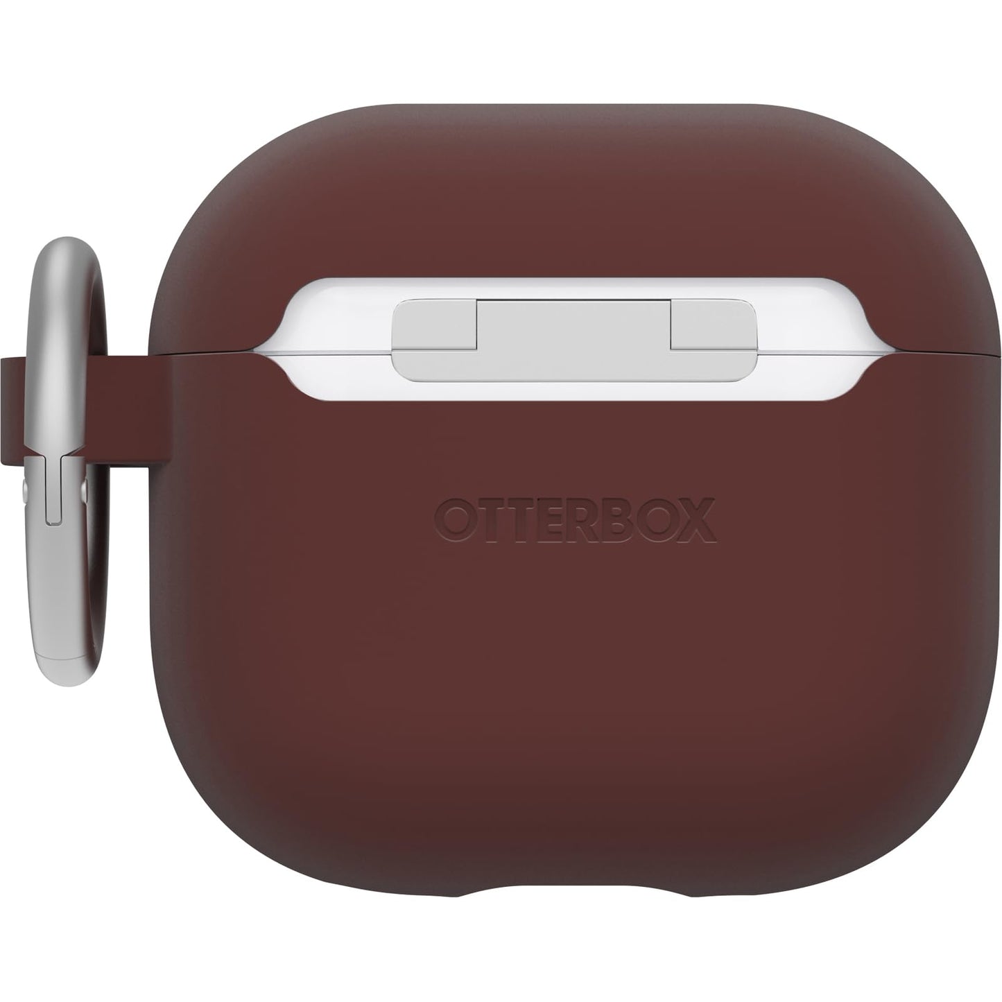 OtterBox Soft Touch Case for AirPods 4th Gen - Brick Red - Protective Apple AirPods Case
