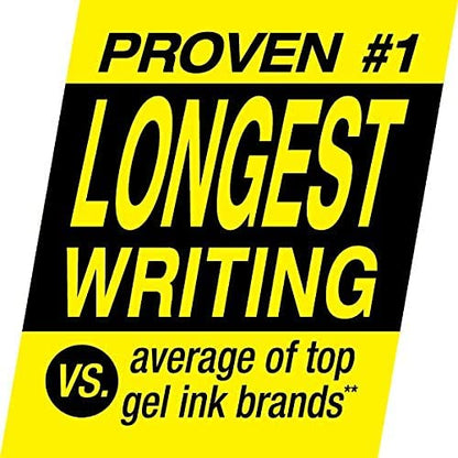Pilot G2 Premium Gel Roller Pens 0.7, Fine Point Smooth Writing Pens Black, Pack of 4