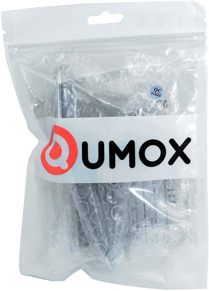 QUMOX High Precision Digital Travel Scale for Suitcase Luggage Weight 110lb 50KG Capacity Silver