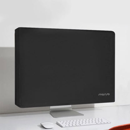 MOSISO Monitor Dust Cover 26, 27, 28, 29 inch Anti-Static Dustproof LCD/LED/HD Panel Case Computer Screen Protective Sleeve Compatible with iMac 27 inch, 26-29 inch PC, Desktop and TV, Black
