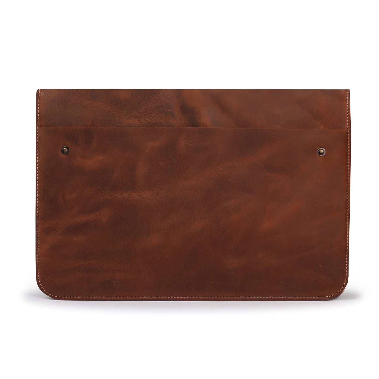 MegaGear Top Grain Leather MacBook Bag Laptop Sleeve for MacBook Pro and MacBook Air Case - 14 Inch - 13 Inch (M4, M3, M2, M2, M1, Pro & Max) - 13.3 Inch - iPad Pro 12.9 Inch - 2020 to 2024 Models