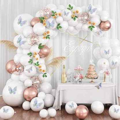 72 PCS Laser Butterfly Decorations, 3D Butterfly Decoration with 3 Styles 3 Sizes, Removable Wall Decor Stickers