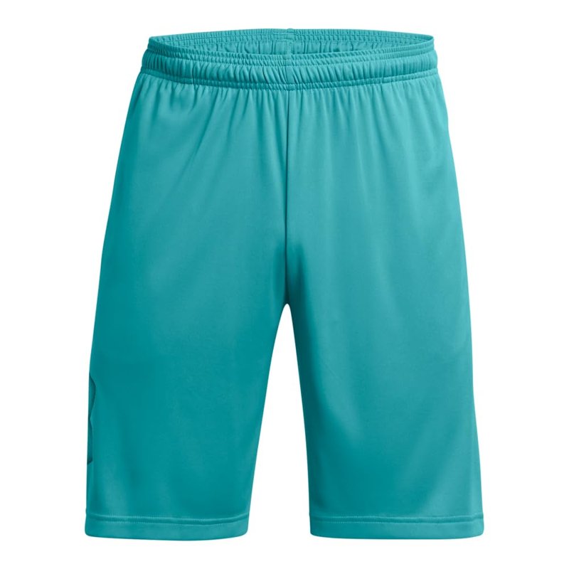 Under Armour Men's Tech Graphic 10" Shorts, (464) Circuit Teal / / Black, 5X-Large