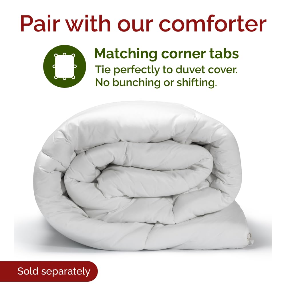 Christmas Duvet Cover Queen Size Set - Extra Soft Queen Duvet Cover with 2 Pillow Shams - Holiday Xmas Bedding with Zipper Closures & Ties - Comfy, Snug & Cozy Breathable Bed Set - 90 x 90, Candy Cane