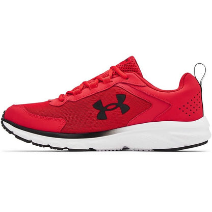 Under Armour Men's Charged Assert 9, Red (600)/White, 10.5 M US