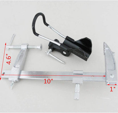 Fishing Support Rod Holder Heavy Duty Metal Universal Clamp-On Boat Deck Mount Fishing Pole Rod Holder