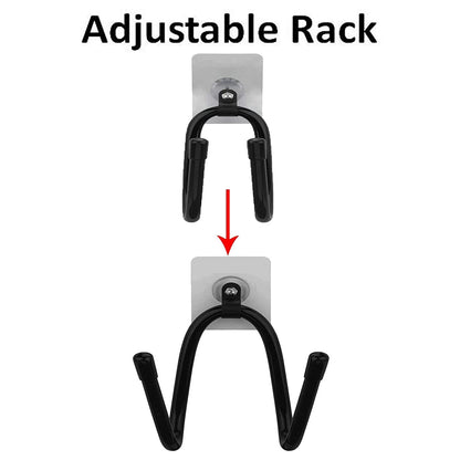 Pmsanzay 3 Pack Universal Self-Adhesive Game Controller Wall Mount Storage Organizer Stand Holder Hanger for Xbox One PS4 Switch Pro Controller,Headphone,Cables,etc - No drilling, Stick on