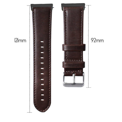 Lamshaw Compatible with CMF Watch 3 Pro Band, Crazy Leather Replacement Smartwatch Strap Wristband Compatible for CMF Watch Pro 1, 2, 3 Pro Smartwatch