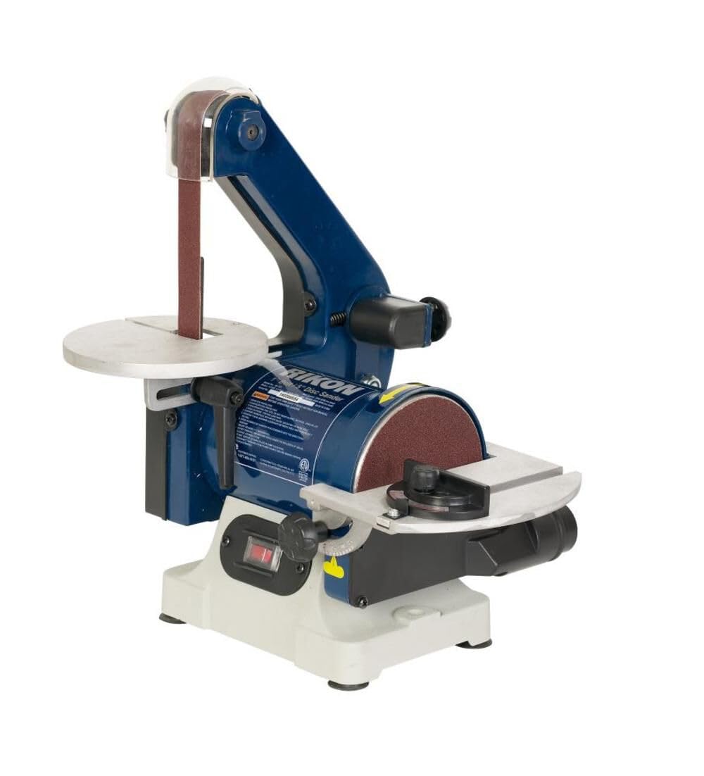 RIKON Power Tools 50-151 Belt with 5" Disc Sander, 1" x 30", Blue