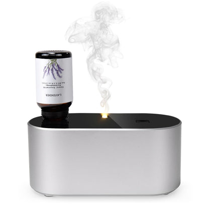 Waterless Diffuser for Essential Oil, Battery Operated Scent Air Aromatherapy Diffuser, Mini Aroma Diffusers with 3 Intermittent Mist Modes, Cycle Start, for 400 sq.ft Room Home Office Bedroom