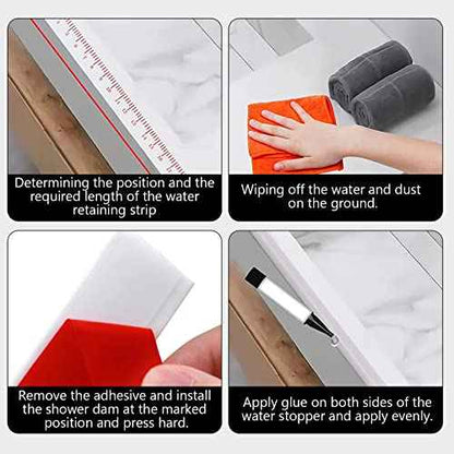 Flexible Quarter Round Molding, Peel and Stick Rubber Quarter Round Trim White