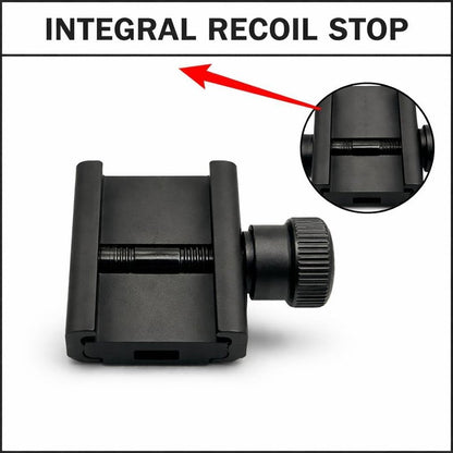 Detachable Low Profile Front Tower for .223 5.56 - Flip-Up Compatible Tactical Rifle | Weaver Rail