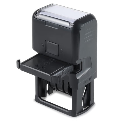 Trodat Printy Do It Yourself Self-Inking Message Dater,1.63 x 1, Blue/Red