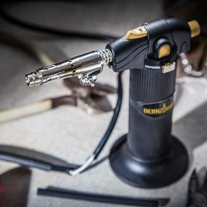 Bernz-O-Matic ST2200T Micro Flame Butane Torch Kit, Small, Black