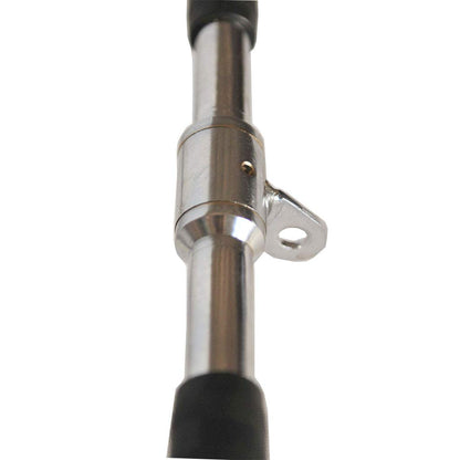 yuhqc LAT Pull Down Bar Press Down Bar Cable Machine Attachment Multi Gym Attachment Solid Steel Tricep V-Bar (28 Inch)