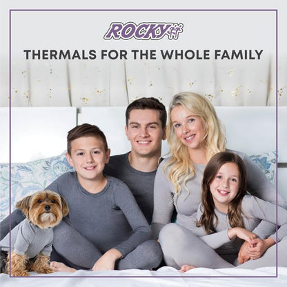 Rocky Thermal Underwear for Women (Long Johns Thermals Set) Shirt & Pants, Base Layer with Leggings/Bottoms Ski/Extreme Cold