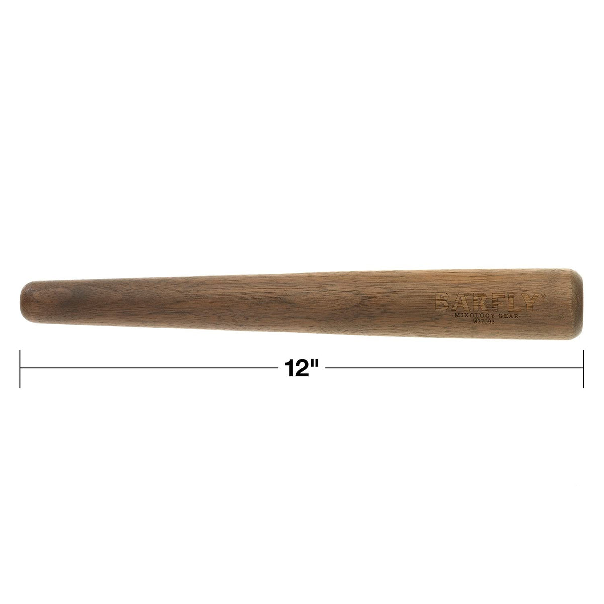Barfly Muddler, 12" Deluxe , Wood