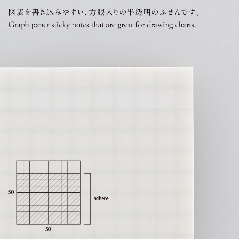 STALOGY S3042 Translucent Sticky Grid 2.0 inches (50 mm) Wide