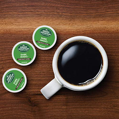 Green Mountain Coffee Roasters Dark Magic Coffee, Keurig Single-Serve K-Cup pods, Dark Roast, 96 Count