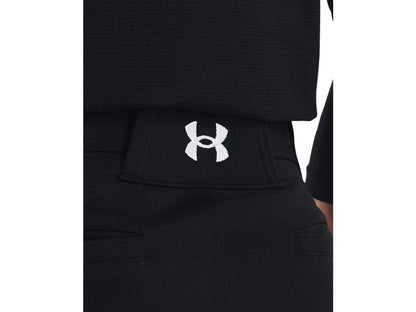 Under Armour Men's Utility Baseball Knicker 22, (001) Black / / White, Medium