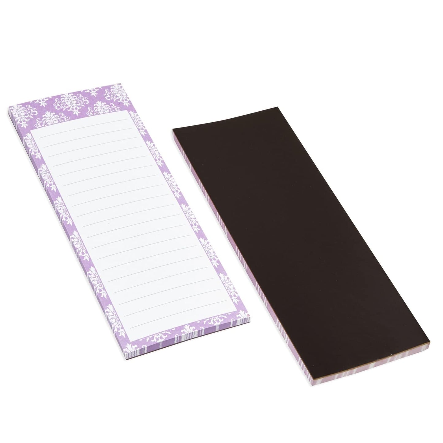 Juvale Magnetic Note Pads for Refrigerator - 60-Sheet Grocery List Notepads with Magnet - Magnetic Shopping List Pad for Fridge - 3.5 x 9 in, Multi, Pack of 12