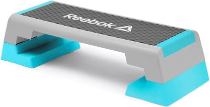 Reebok Adjustable Aerobic Step Platform - Multipurpose Fitness for HIIT & Strength Training | Ideal for Home Workouts