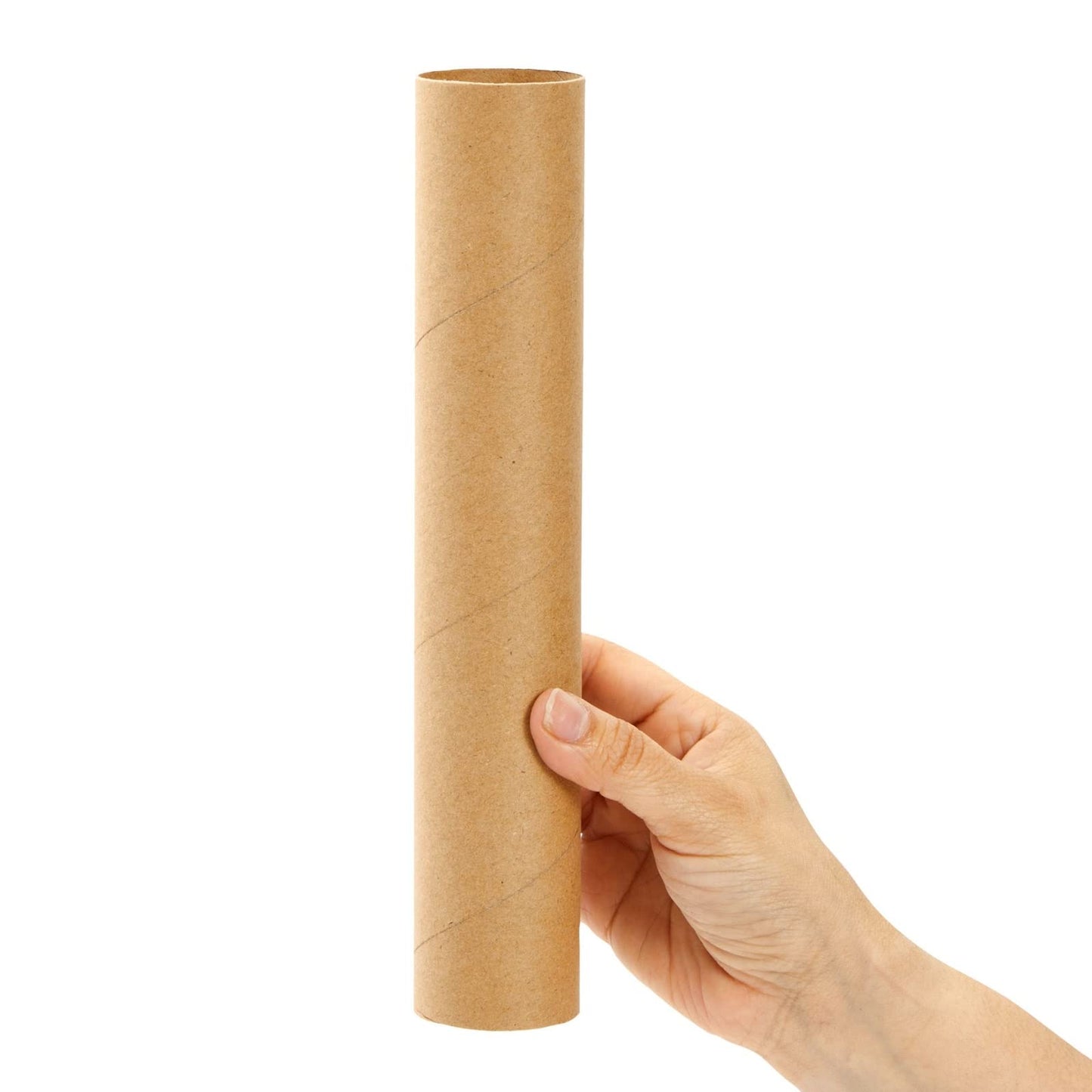 Bright Creations Cardboard Tubes - Paper Towel Rolls for Crafts - Paper Towel Cardboard Tubes - 10 in Length, 1.7 in Diameter, Brown, Pack of 24