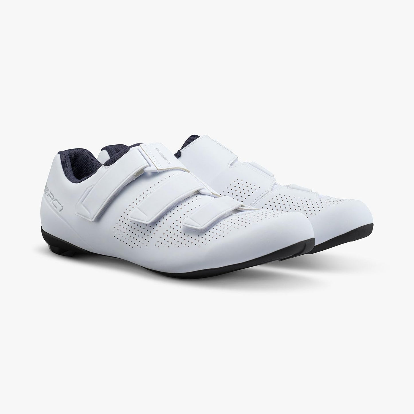 SHIMANO SH-RC102 Bicycle Shoes, White, 7.5-8 Men (EU 41)