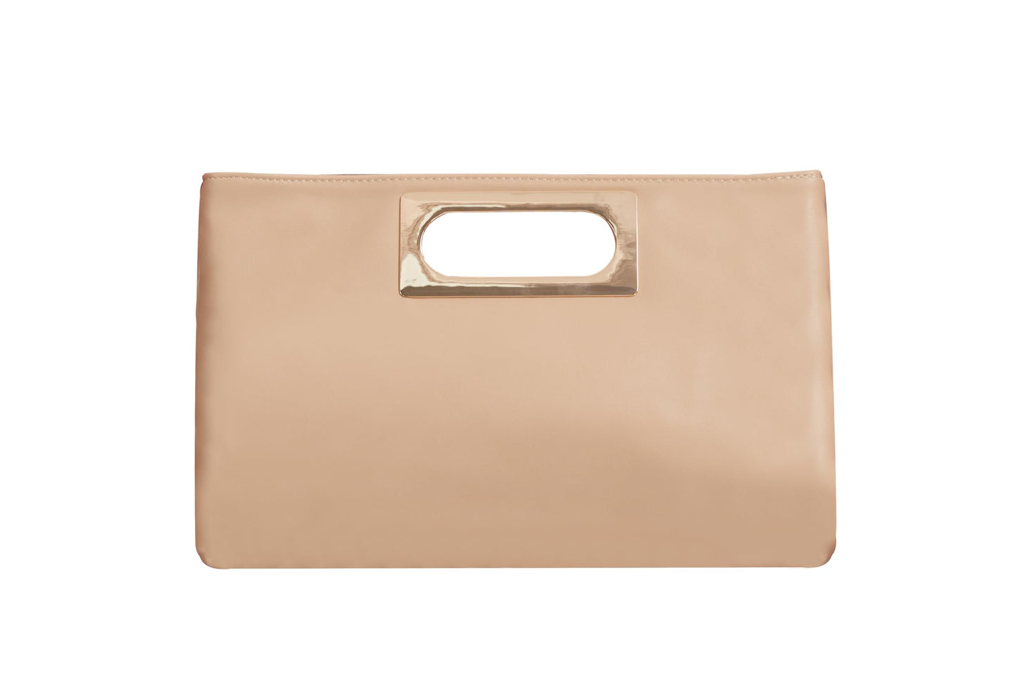 FLAIRFOLIO Clutch Purse for Women Wedding (Taupe)