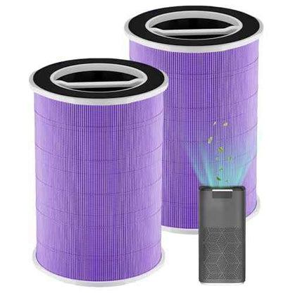 P200S/P200 Pro Pet Care Filter Replcement, Compatible with WELOV P200S/P200 Pro Air Purifier, 3-in-1 H13 True HEPA Filter and Pre-Filter, 2 Pack