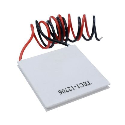 5PCS TEC1-12706 Peltier Module,Aideepen 12V 6A 60W Heatsink Thermoelectric Cooler Cooling Peltier Plate Module Peltier Cooler 40x40MM Compatible with Peltier Fan/Cold Plate