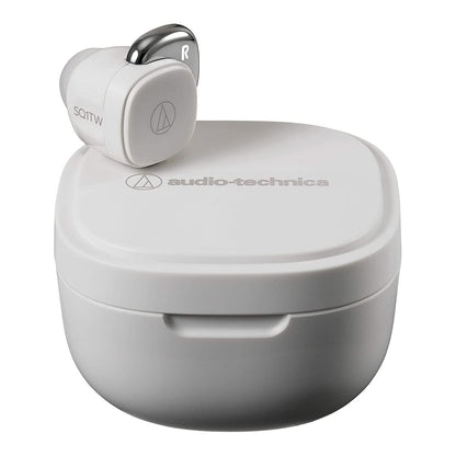 Audio-Technica ATH-SQ1TWWH Wireless in-Ear Headphones, White
