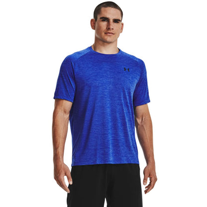 Under Armour Men's Tech 2.0 Short-Sleeve T-ShirtDISC, (486) Versa Blue / / Black, Large Tall