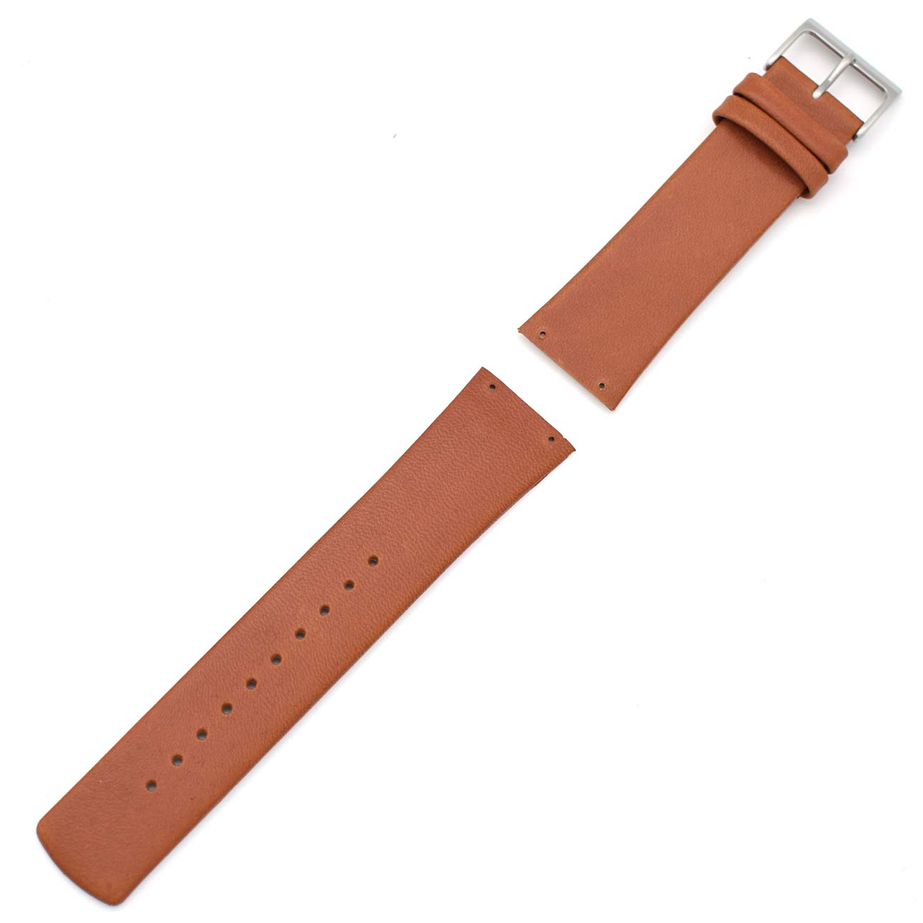 Replacement Watch Band for Skagen Mens Watches 22mm with Screws (brown)
