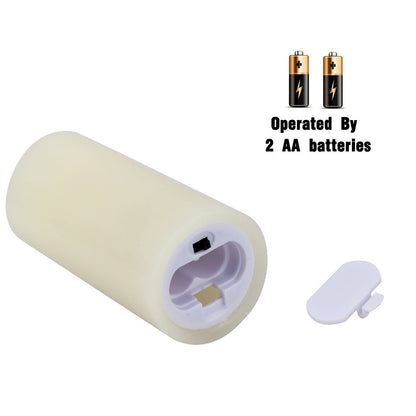 antizer Flameless Candles Led Candles Pack of 9 (H 4" 5" 6" 7" 8" 9" x D 2.2") Real Wax Battery Candles with Remote Timer for Home Fireplace Decor Wedding Festival Decor (Ivory 9 Pack)