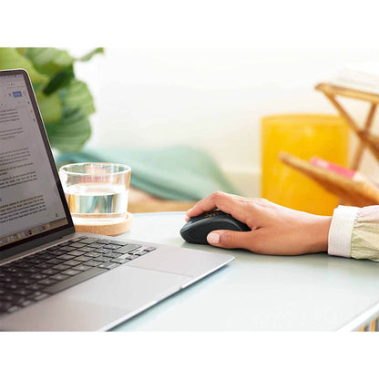 Logitech - Design Collection Limited Edition Wireless Compact Mouse with Colorful Designs - Golden Garden